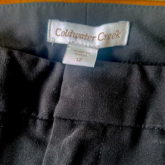 Coldwater Creek black Pants - Picture 2 of 4